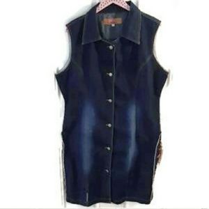 London Blue the Collection Denim Dress Size 2XL